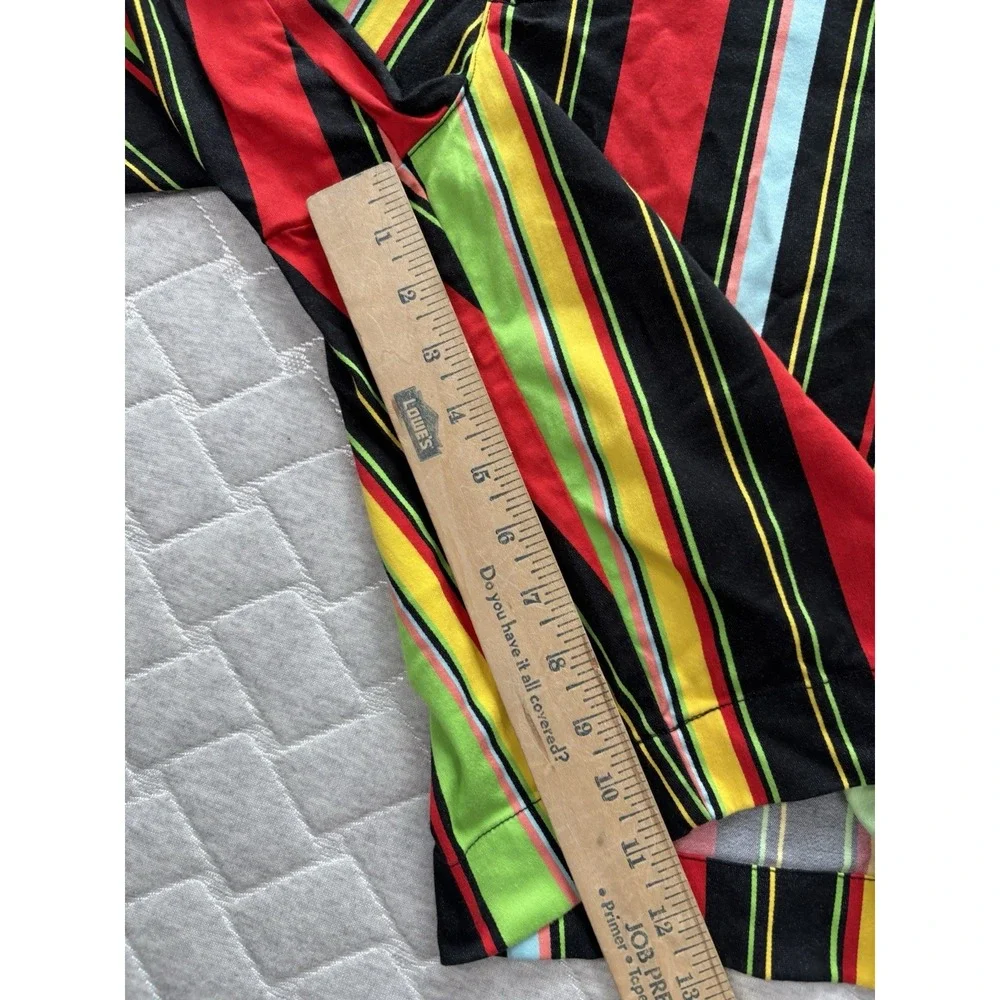 Loudmouth Shorts Mens 34 Multicolor Golf Striped Chino Loud Colorful Stretch‎